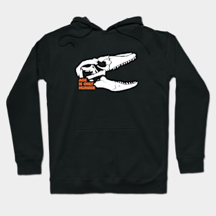 Komodo dragon skull Hoodie